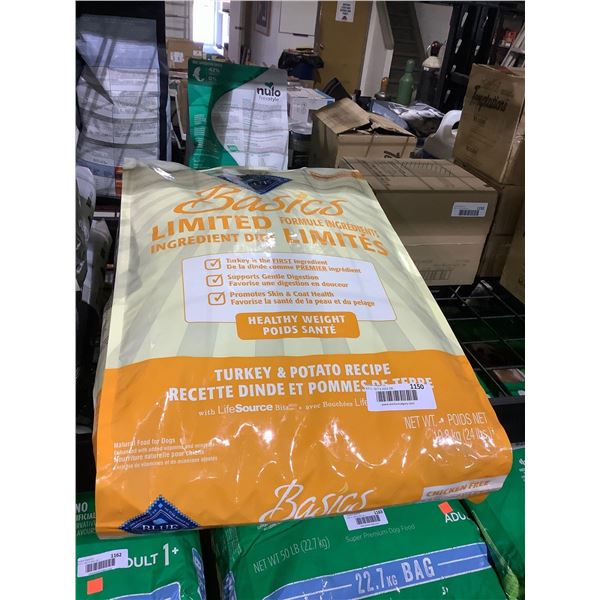 Blue Buffalo Basics Limited Ingredient Turkey and Potato Recipe Dog Food (10.8kg)