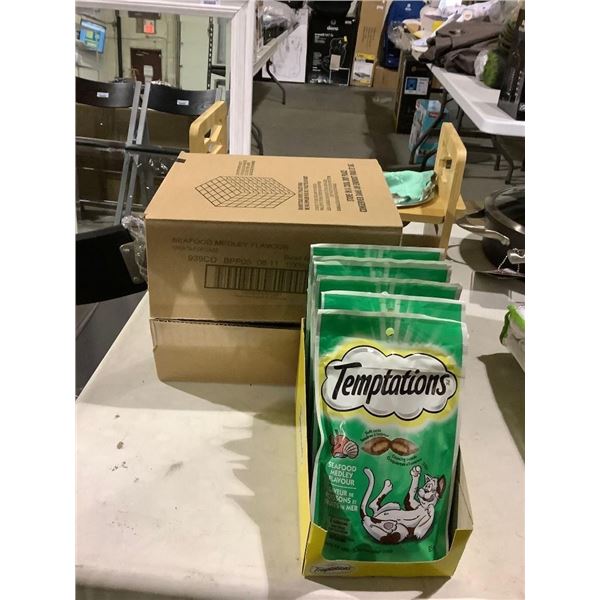 Case of Temptations Seafood Medley Cat Treats (12 x 85g)