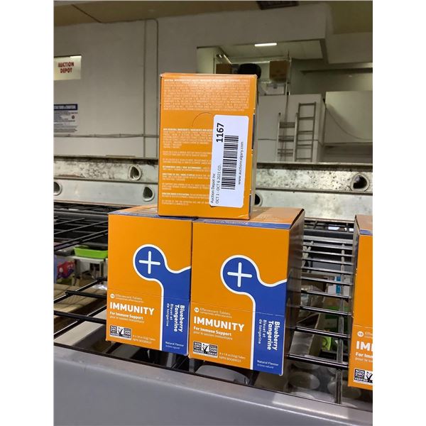 Immunity Support Blueberry Tangerine Tablets (8 x 52g) Lot of 3