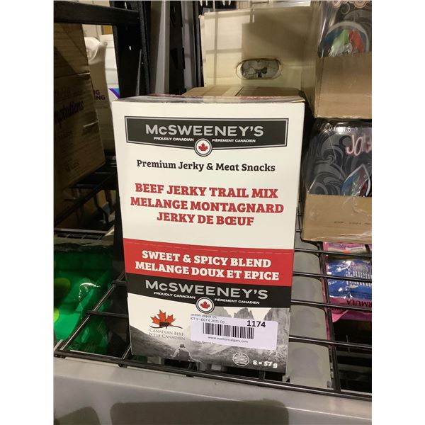 McSweeney's Premium Beef Jerky Trail Mix (8 x 57g)