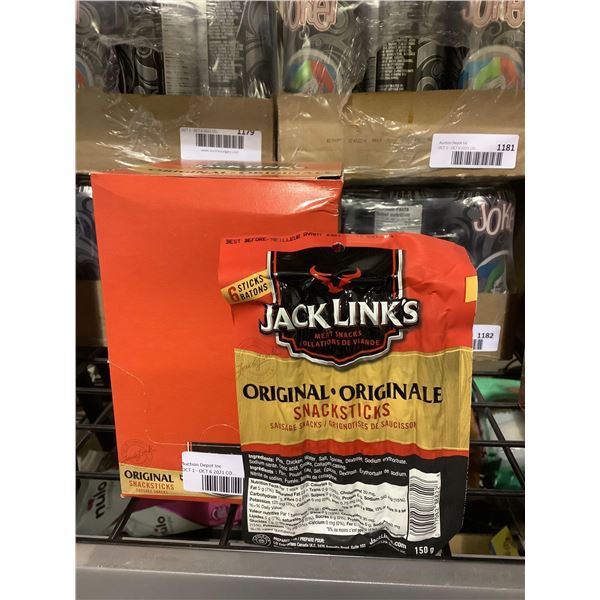 Jack Links Original Snacksticks (10 x 150g)