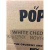 Image 2 : Case of Popcorners White Cheddar Popped-Corn Chips (12 x 142g)