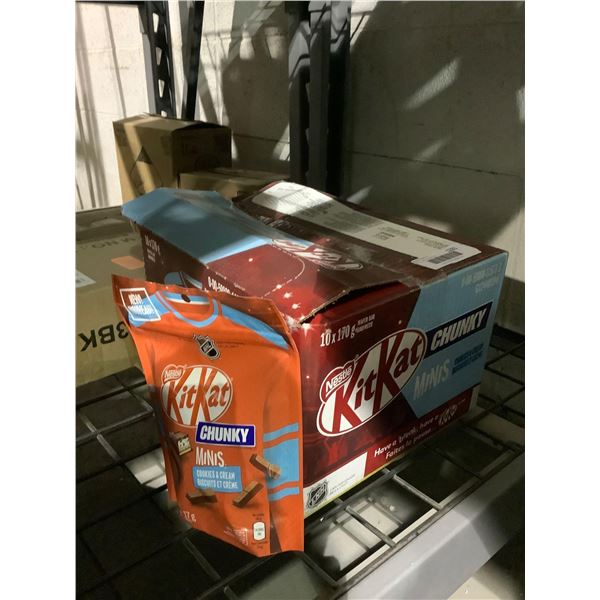 Case of Kit Kat Chunky Minis Cookies & Cream (9x 170g)