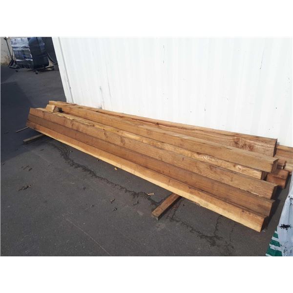 CEDAR POST - Rough Appearance slight weathered - LOT OF ONE- 6 in x 4in x 12ft