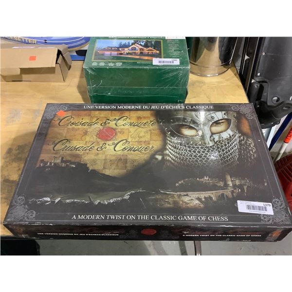 Crusade & Conquer Chess Board Game