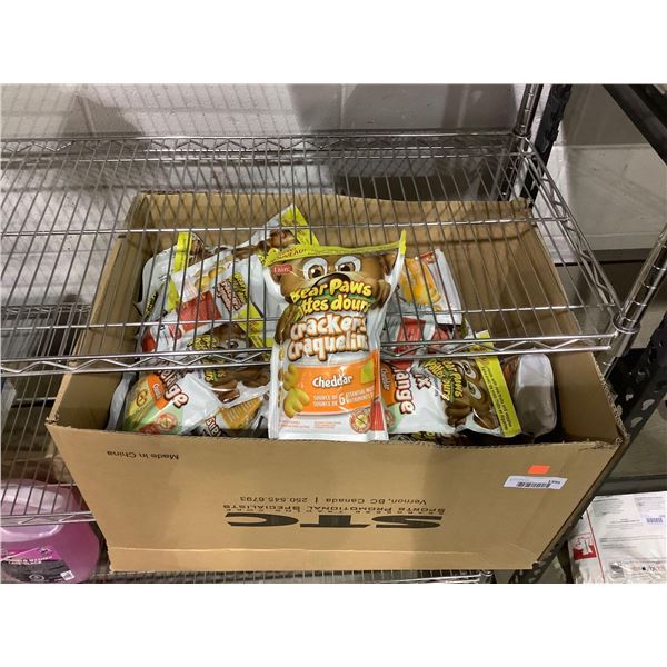Case of Dare Bear Paws Cheddar Crackers