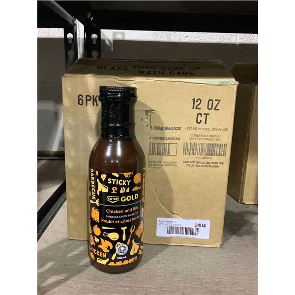 Case of Co-Op Chicken and Rib Barbecue Sauce (6 x 350mL)