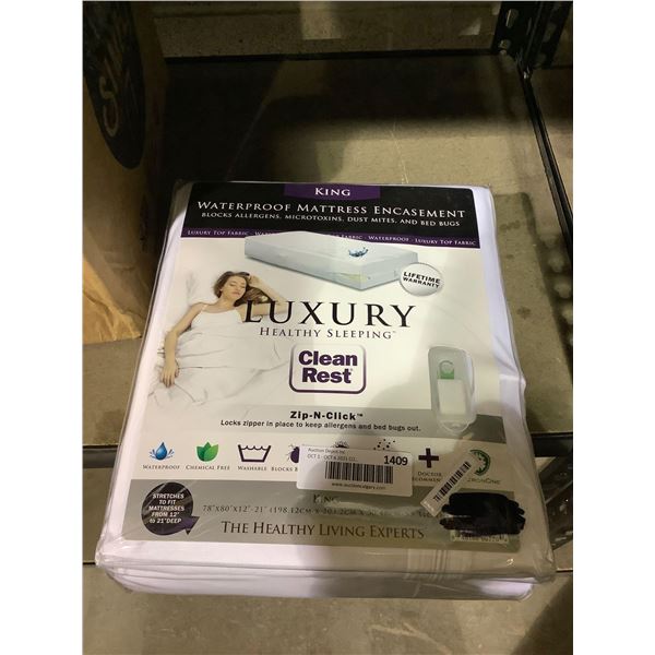 Luxury Healthy King Size Mattress Encasement