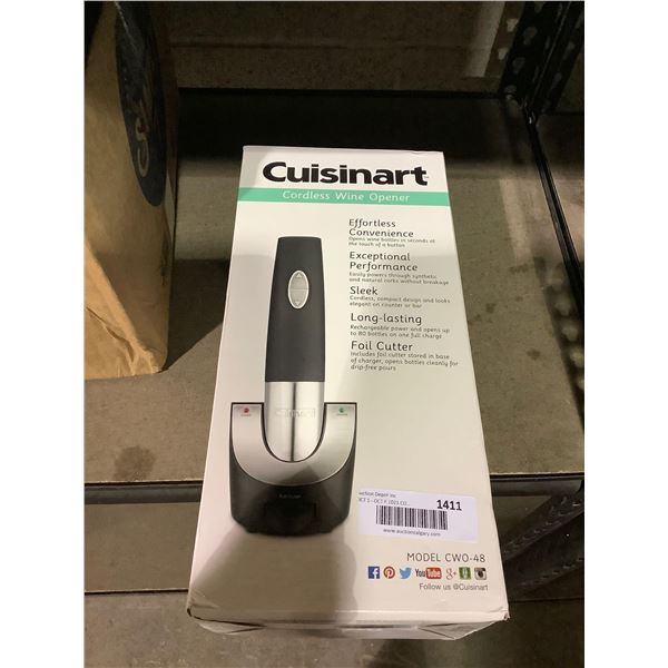 Cuisinart Cordless Wine Opener - Model: CW0-48