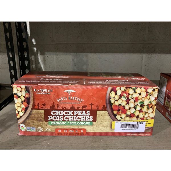 Dunya Harvest Chick Peas (8 x 398mL)
