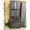 Image 1 : 3-Piece Pro Series Metal Cabinet Set in Grey (28in x 14in x 22in and 28in x 14in x 22in and 28in x 2