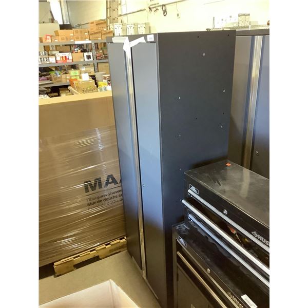 Metal Garage Storage tall Cabinet in Grey (36in x 24in x 78in)