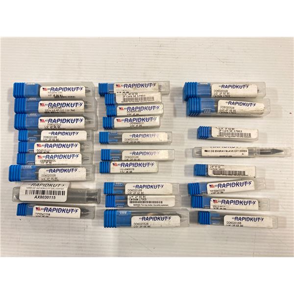 Lot of New RapidKut Carbide End Mills