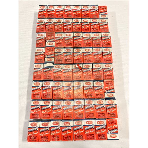 Lot of New KEO 3/16" x 1.25" HSS Keyseat Cutters