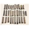 Image 1 : Lot of (31) Misc 1" Indexable Lathe Tool Holders