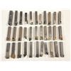 Image 1 : Lot of (33) Misc 1" Indexable Lathe Tool Holders