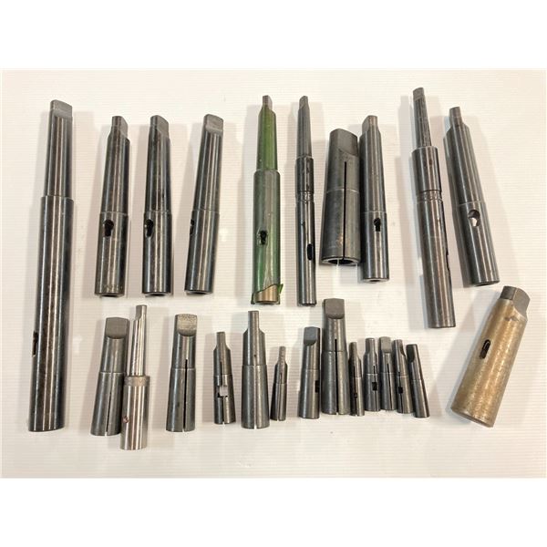Lot of Misc Morse Taper Adapter Units