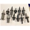 Image 1 : Lot of (11) CAT50 Misc Tool Holders