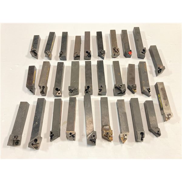 Lot of (29) 1" Indexable Lathe Tool Holders
