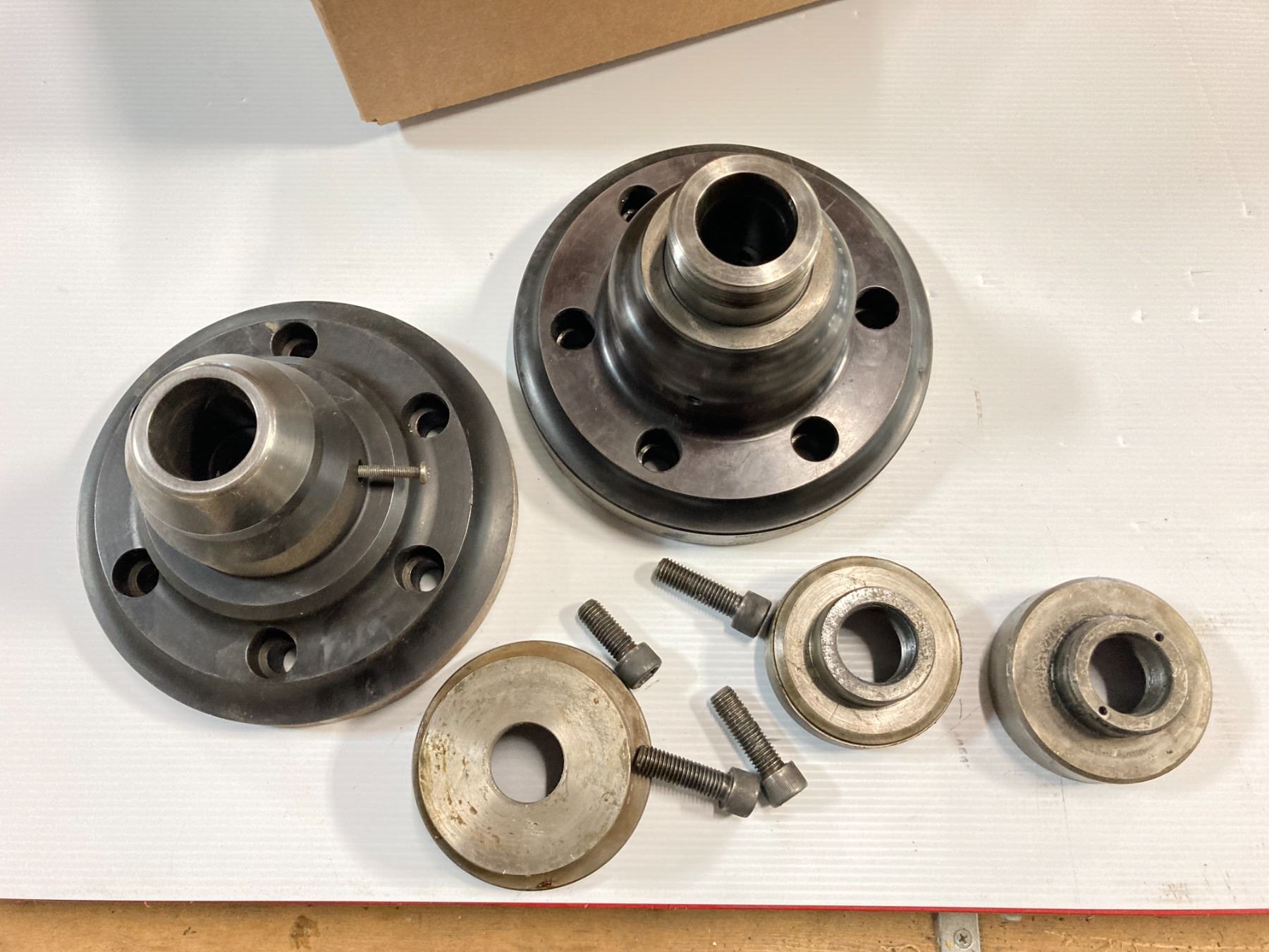 (2) Royal/ATS Workholding 5C Collet Pull Back Chucks