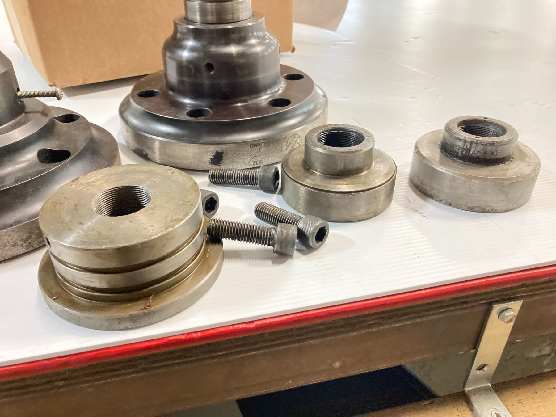 (2) Royal/ATS Workholding 5C Collet Pull Back Chucks