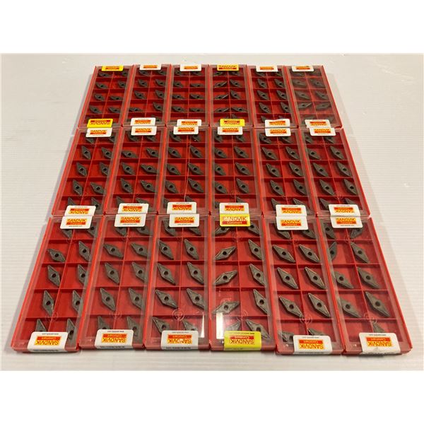 Lot of (180) New? Sandvik Carbide Inserts, P/N: VNMG 333-MF