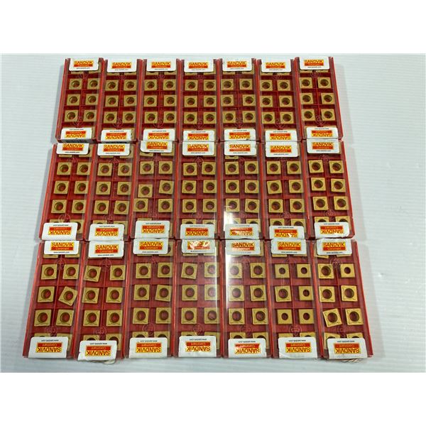 Lot of (210) New? Sandvik Carbide Inserts, P/N: SCMT 432-KR