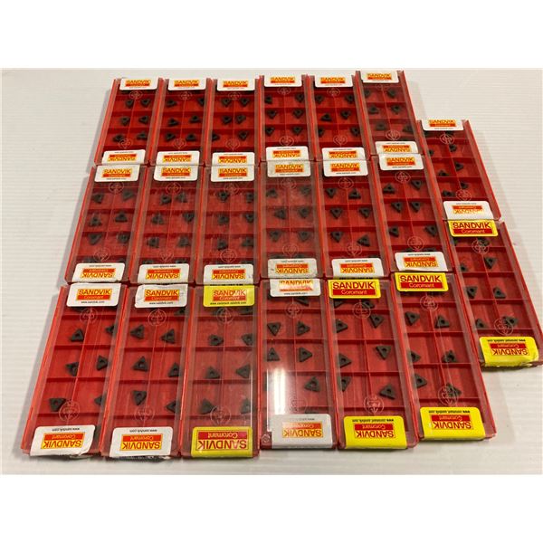 Lot of (200) New? Sandvik Carbide Inserts, P/N: TCMT 1.8(1.5)2-UM