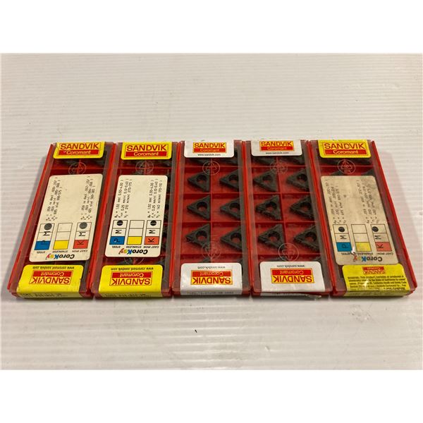 Lot of (50) New? Sandvik Carbide Inserts, P/N: TCMT 3(2.5)2-UM