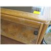 Image 2 : OAK & GLASS TOPPED HALL TABLE