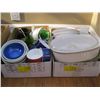 Image 1 : 2 BOXES OF ASST. BAKING DISHES, ETC.