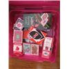 Image 2 : BOX & A BIN OF ASST. GAMES, CARDS, ETC.