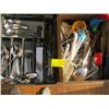 Image 1 : LG. LOT OF ASST. KNIVES, CUTLERY, UTENSILS, ETC.