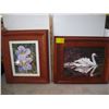 Image 1 : 2 ORIGINAL PAINTINGS BY D. CALVERT WITH NICE WOODEN FRAMES