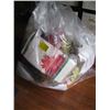 Image 1 : LG. BAG OF ASST. TABLECLOTHS, ETC.
