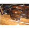 Image 2 : 3 DRAWER, 2 DOOR ENTERTAINMENT STAND WITH SLOW CLOSE DRAWERS