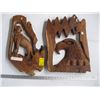 Image 1 : WOLF CARVING & EAGLE CARVING