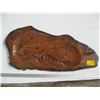Image 1 : SALMON CARVING WITH 2 FISH