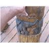 Image 2 : CARVED ELEPHANT WOODEN GARBAGE CAN