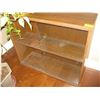 Image 1 : SMALL GLASS DOORED CABINET