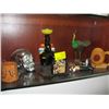 Image 1 : SHELF OF MISC. SKULL, BIRD, ETC.