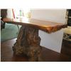 Image 2 : LG. WOOD SLAB END TABLE