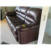 Image 2 : LEATHER SOFA, MAROON