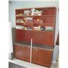 Image 1 : MATCHING MARBLE TOPPED CREDENZA SHELF UNIT
