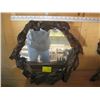 Image 1 : WOOD FRAMED MIRROR