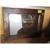 Image 1 : WOOD FRAMED MIRROR