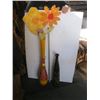 Image 1 : 2 WOODEN VASES
