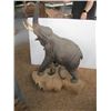 Image 2 : SMALL LIFE SIZE ELEPHANT, BROKEN TAIL