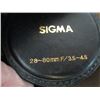 Image 8 : MINOLTA CAMERA WITH EXTRA LENSES & BAG & A BOX OF ASST. CAMERAS, BAGS, LENSES, ETC.