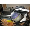 Image 1 : LG. BOX OF ASST. KITCHEN APPLIANCES, MIXING BOWLS, PLASTICWARE, ETC.